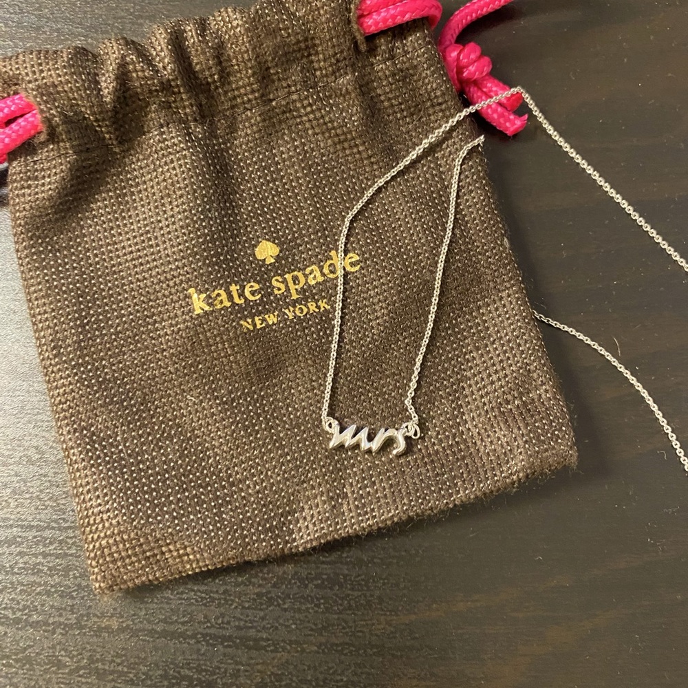 Kate Spade ♠️ “Mrs.” Necklace